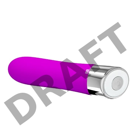 Sampson минивибромассажер-пуля PrettyLove фиол.