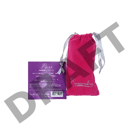 Минивибратор Eromantica PUSS, силикон, розовый, 8,5 см