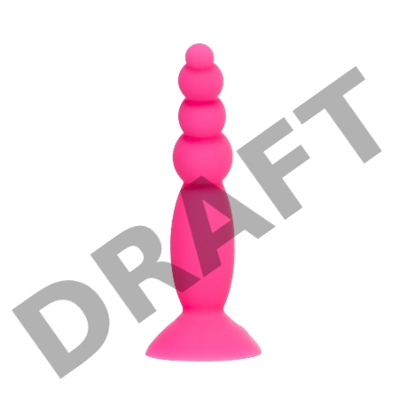 Анальная втулка A-Toys by TOYFA Hild, силикон, розовый, 11 см