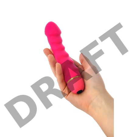 Вибратор A-Toys by TOYFA, силикон, розовый, 16 см