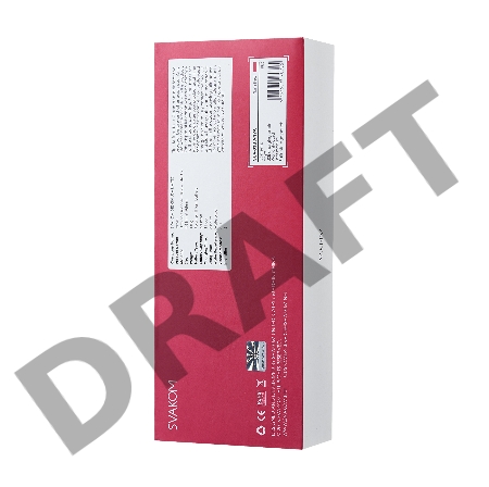 Вибратор Svakom Anya, cиликон, красный, 19,5 см