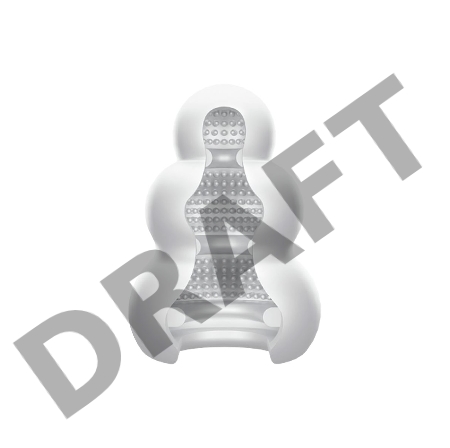 Мастурбатор нереалистичный MensMax Pucchi Berry, TPE, белый, 6,5 см