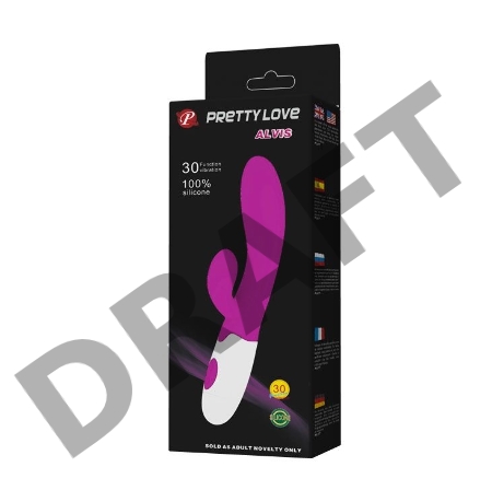 Вибромассажер ALVIS с клиторальным стимулятором