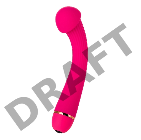 Стимулятор точки G TOYFA A-Toys, силикон, розовый, 20 см