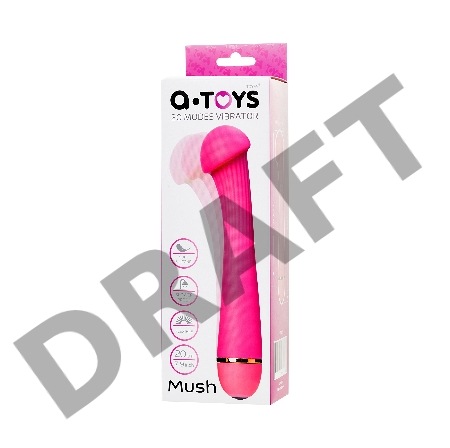 Стимулятор точки G TOYFA A-Toys, силикон, розовый, 20 см