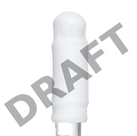 Нереалистичный мастурбатор TENGA 3D Pile, TPE, белый, 11,6 см