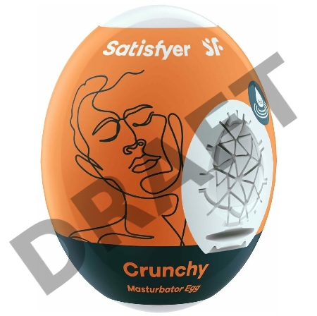 Мастурбатор-яйцо Crunchy