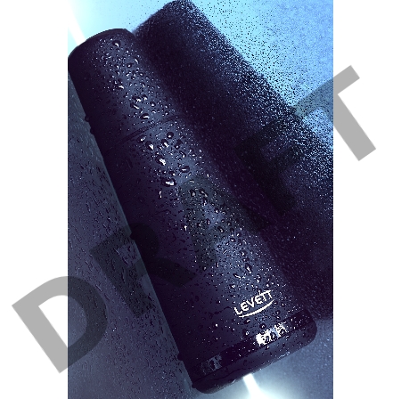 Мастурбатор Levett Zyra, TPE, черный, 22 см