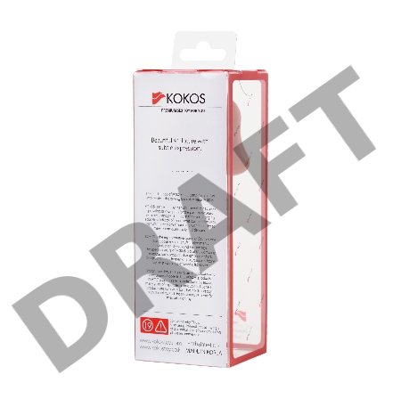 Насадка KOKOS  с дополнительной стимуляцией, реалистичная, TPE, бежевый, 12.7 см