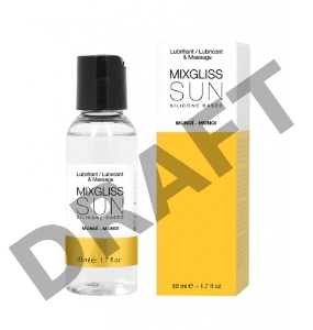 Смазка на силиконовой основе MixGliss Sun Monoi, 50 мл