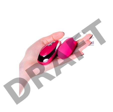 Виброяйцо TOYFA  A-Toys Costa, силикон, розовый, 6,5 см