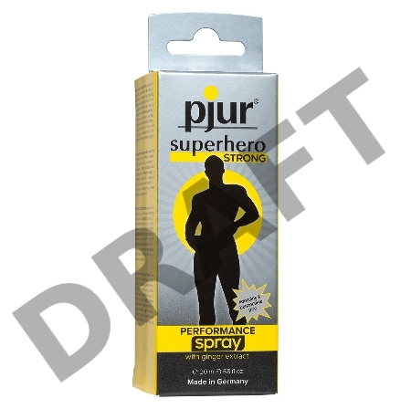 Мужской стимулирующий лубрикант PJUR superhero spray 20 мл