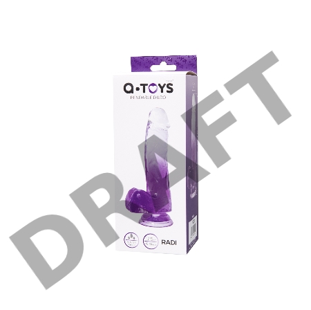 Фаллоимитатор A-Toys by TOYFA Radi, TPE, 17,5 см