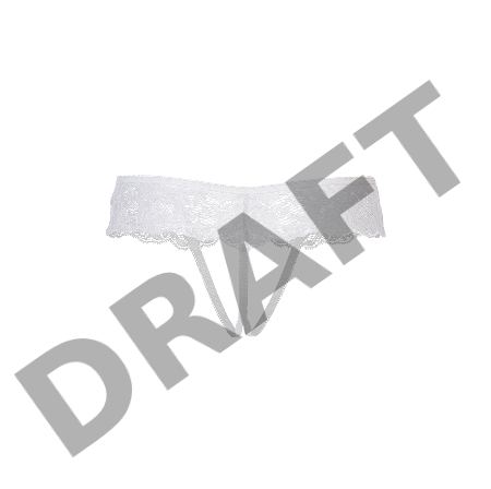 Эротические трусики Erolanta Eve, белый (50-52)