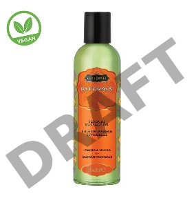 Массажное масло Naturals Tropical Mango с ароматом манго - 59 мл.