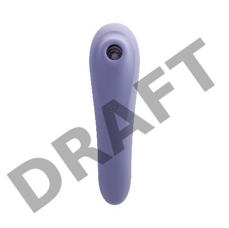 Вакуум-волновой бесконтактный стимулятор клитора Satisfyer Dual Pleasure, силикон, лиловый, 17,9 см.