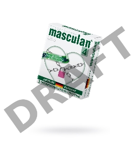 Презервативы Masculan Ultra 4,  3 шт.  Ультра прочные ШТ