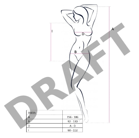 Боди Искушение черное (Passion) S-XXL