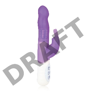 Силиконовый вибратор hi-tech с шариками