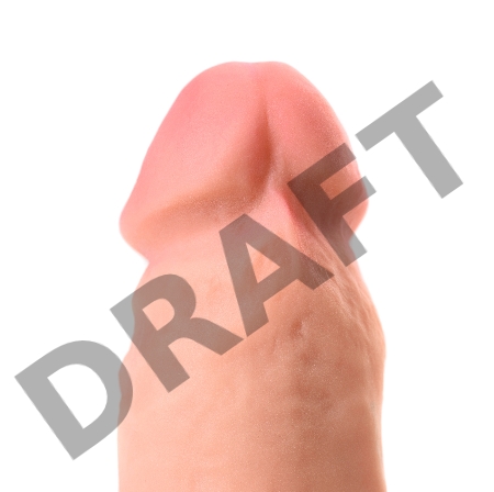 Реалистичный фаллоимитатор TOYFA RealStick Elite DILDO, TPR, телесный, 18,5 см