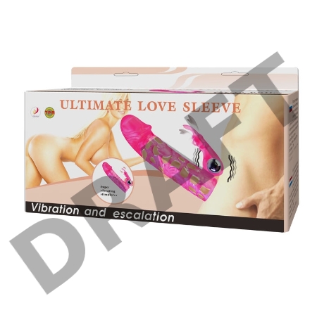 Насадка на фаллос с вибратором Ultimate Love Sleeve