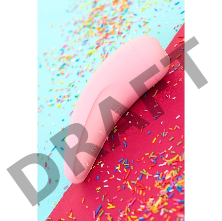 Вакуум-волновой бесконтактный стимулятор клитора Satisfyer Curvy 2+, силикон, розовый, 14,3 см.