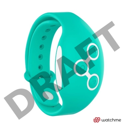 Зеленый вибратор для пар с пультом-часами Weatwatch Dual Pleasure Vibe