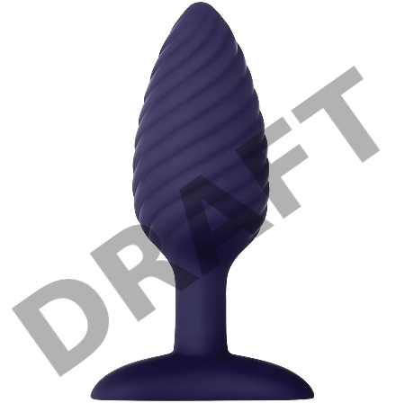 Zero Tolerance WICKED TWISTER Анальная пробка с вибрацией и пультом ДУ