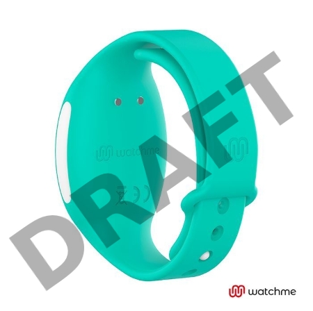 Зеленый вибратор для пар с пультом-часами Weatwatch Dual Pleasure Vibe