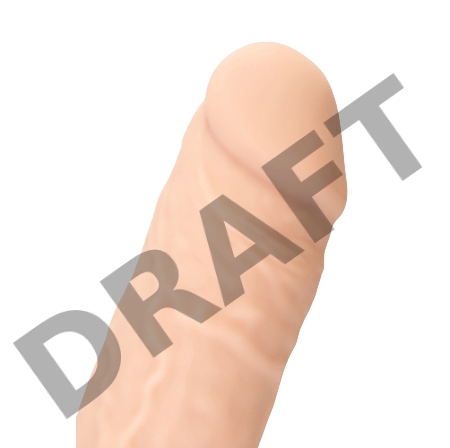 Фаллоимитатор RS Silicone Matthew M с уникальным материалом, телесный, 24,5 см