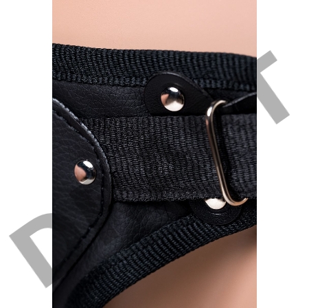 Страпон LoveToy LESBIAN SERIES с поясом Harness, телесный