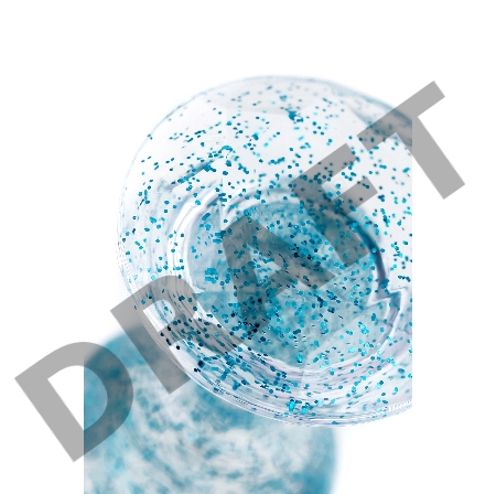 Анальная втулка TOYFA, акрил, голубой, 8 см, Ø 2,8 см