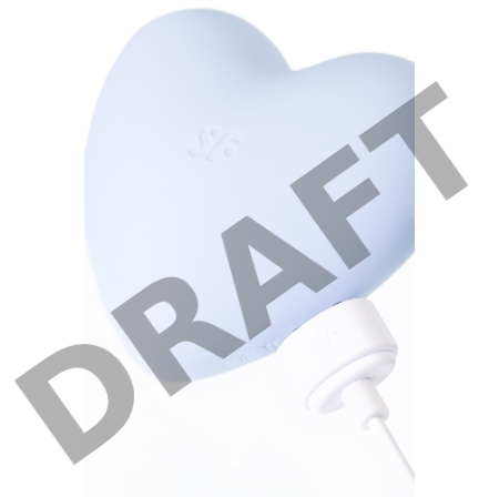 Вакуумный стимулятор Satisfyer Cutie Heart Голубой J2018-276-2 (жен. вибратор