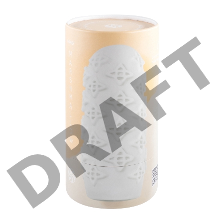 Белый мастурбатор Marshmallow Maxi Sugary