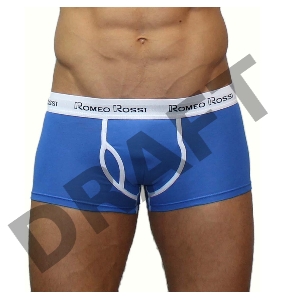 Трусы мужские хипсы голубые, M