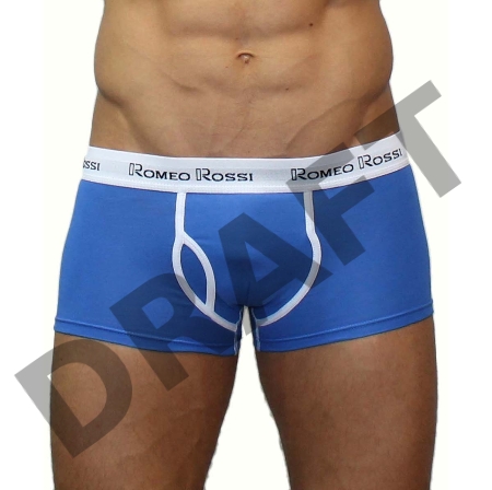 Трусы мужские хипсы голубые, M