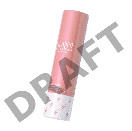 Вибратор с электростимуляцией PHYSICS GALVANI VIBE, силикон, розовый, 21 см