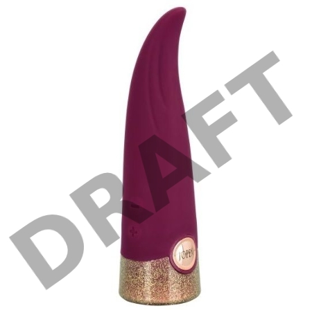 Фантазийный вибромассажер Starstruck Fling - 14 см.