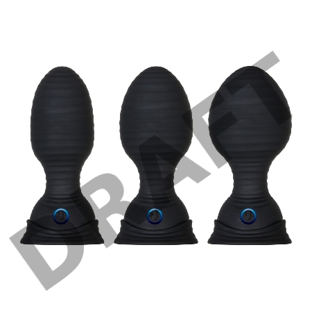 Zero Tolerance SHAPE SHIFTER Анальная пробка с вибрацией, функцией увеличения и пультом ДУ