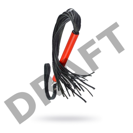 Плеть Sitabella, черная, 47 см