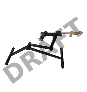 Секс-машина Diva Robotic, с двумя насадками, металл, черная, 120 см