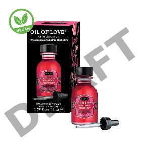 Масло для ласк с ароматом клубники Oil of Love Strawberry Dreams - 22 мл.