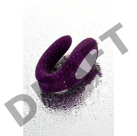Многофункциональный стимулятор для пар Satisfyer Partner Double Joy, силикон, фиолетовый, 18 см.