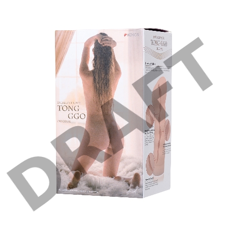 Мастурбатор реалистичный KOKOS Tong-ggo, TPR, бежевый, 19 см
