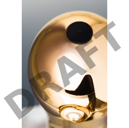 Стимулятор наружных интимных зон WANAME D-SPLASH Mirage, ABS пластик, золотой, 9 см