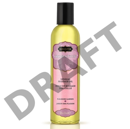 Массажное масло с цветочным ароматом Pleasure Garden - 236 мл.