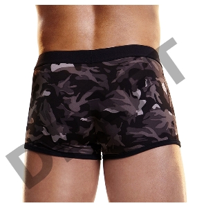 Камуфляжные мужские боксеры HUSTLER на узкой резинке, M