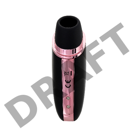 Вакуум-волновой бесконтактный стимулятор клитора Satisfyer Love Triangle, силикон, черный, 8,8 см.