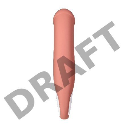 Нереалистичный вибратор Satisfyer Vibes Master, силикон, бежевый, 23,5 см.