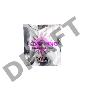 Эрекционное кольцо TOYFA, TPE, розовый